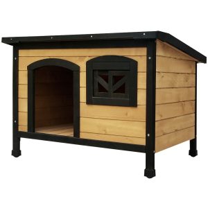 Pet Dog Pet Kennel Dog House Large Wooden 96cm x 69cm x 66cm