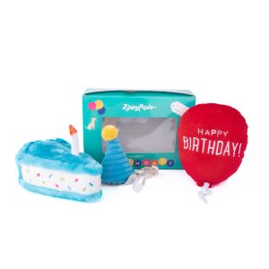 Paws Blue Birthday Box Plush Toys