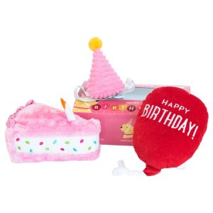 Paws Pink Birthday Box Plush Toys