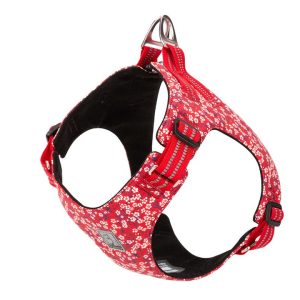 Blossom Pup Harness Crimson XS